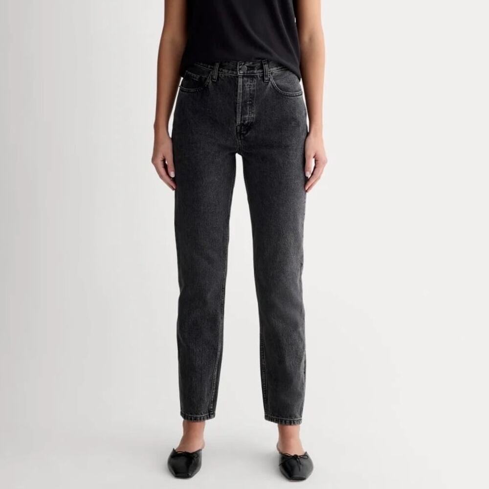 Everlane The' 90s Cheeky Jean Washed Black Size 29 Regular NWT